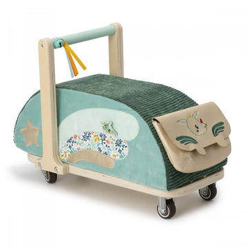 Correpasillos y puff Joe el mejor amigo de tu hijo para aprender a caminar,Lilliputiens  83467