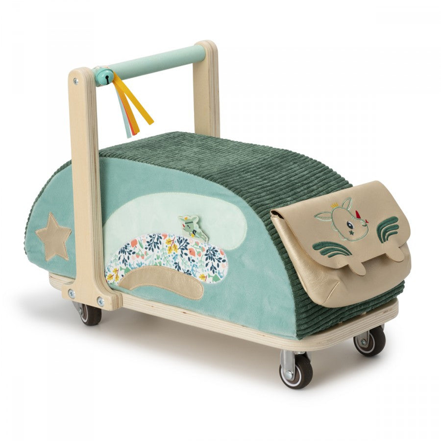 Correpasillos y puff Joe el mejor amigo de tu hijo para aprender a caminar,Lilliputiens  83467