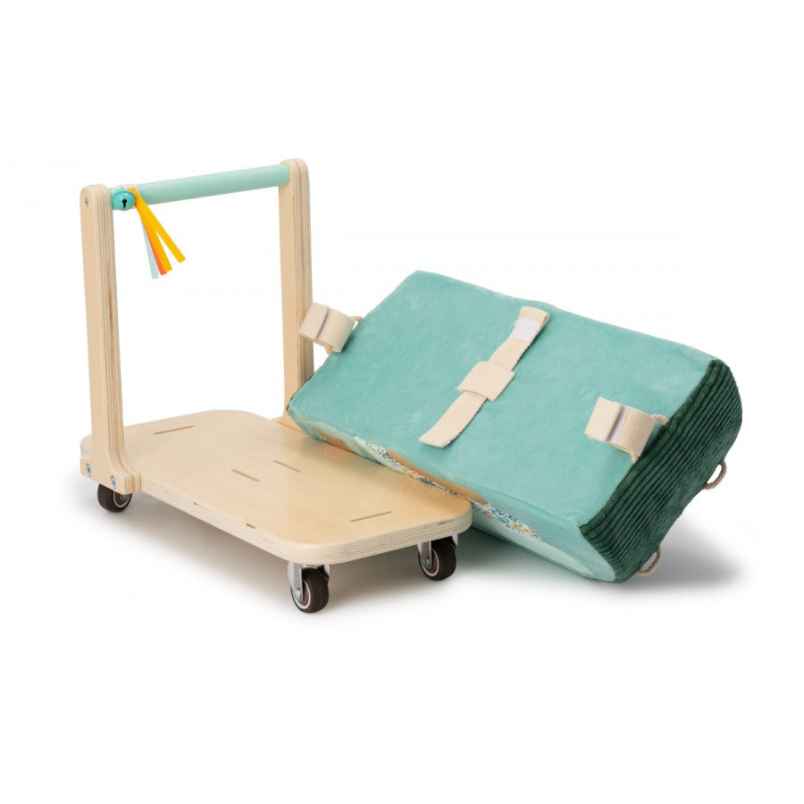 Correpasillos y puff Joe el mejor amigo de tu hijo para aprender a caminar,Lilliputiens  83467