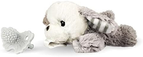 Porta Chupete Mordedor Perrito Gris RaZbuddy - RazBaby 909PP