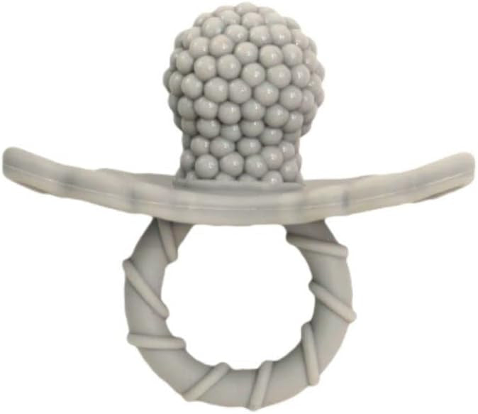 Porta Chupete Mordedor Perrito Gris RaZbuddy - RazBaby 909PP
