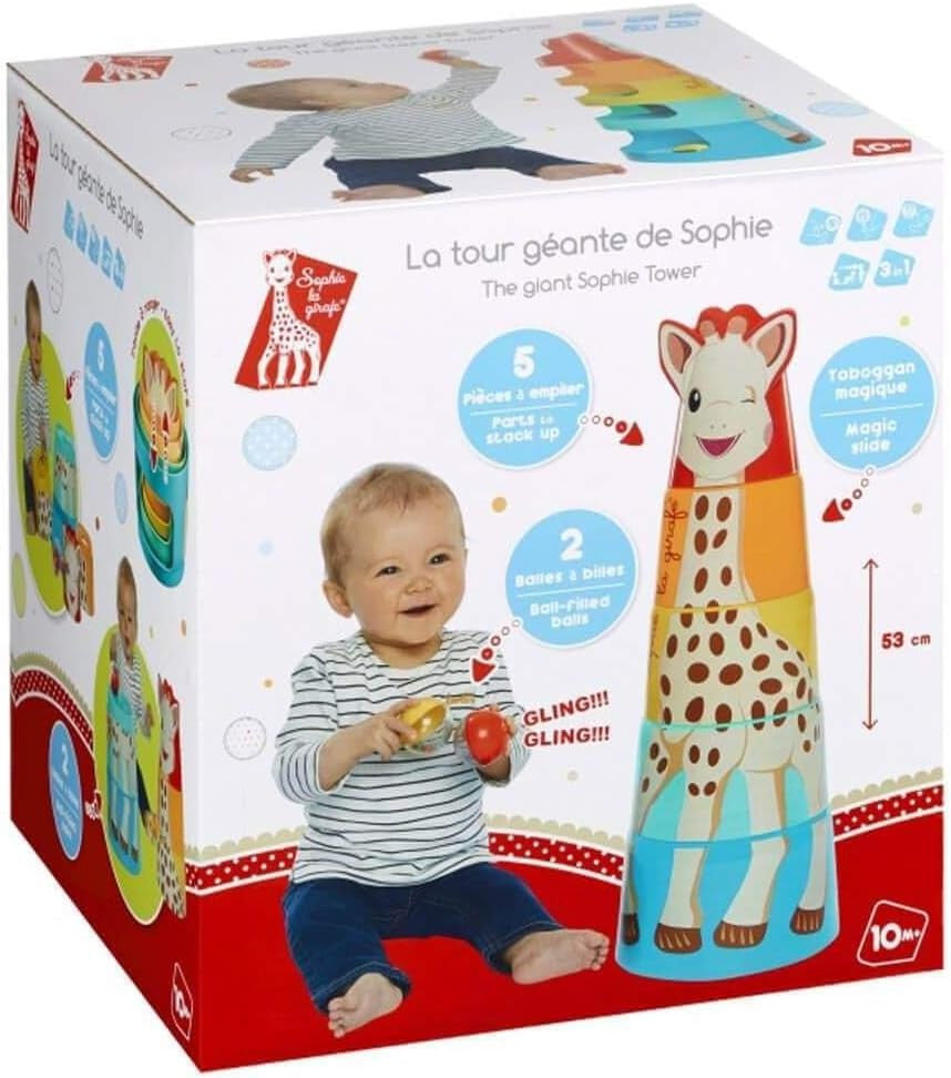 La Torre Gigante de Sophie para apilar - Sophie La Girafe 230798