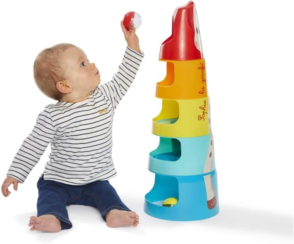 La Torre Gigante de Sophie para apilar - Sophie La Girafe 230798