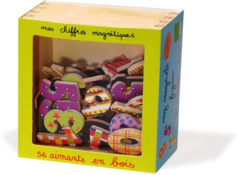 Números y Símbolos imantados de madera - Vilac 6704