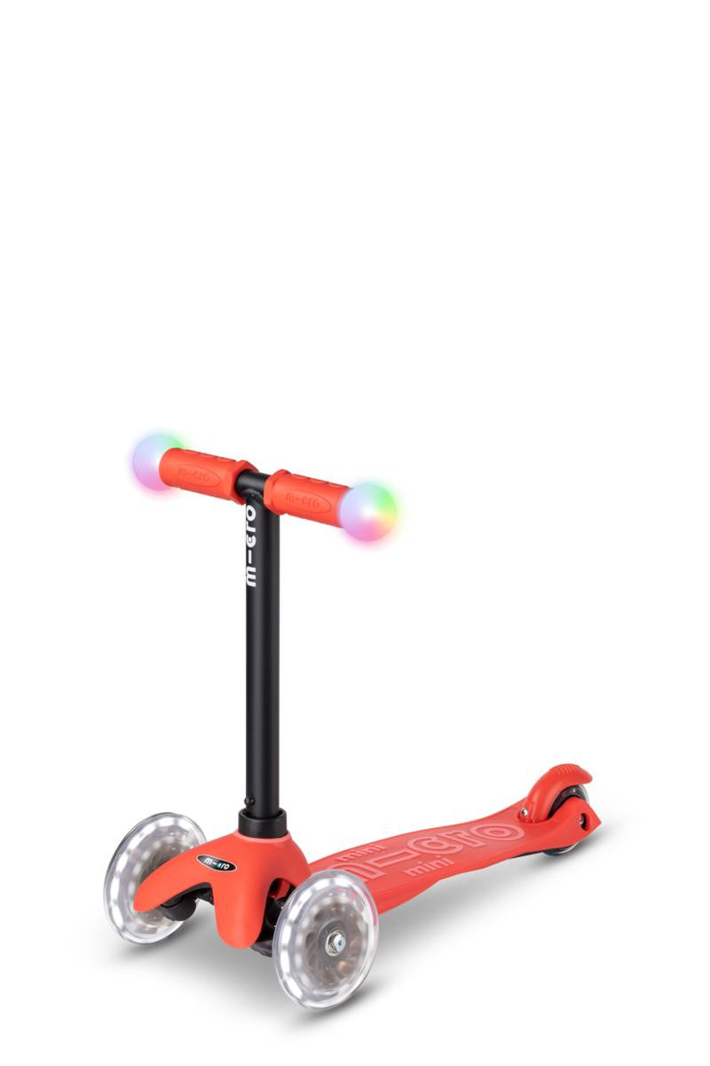Micro Mini2Grow Deluxe rojo - modo bicicleta de equilibrio 1-6 años
