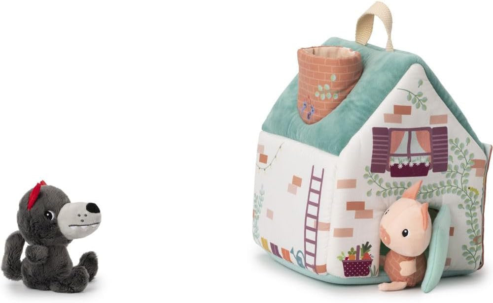 La casa del Lobo y los Tres Cerditos - Lilliputiens 83490