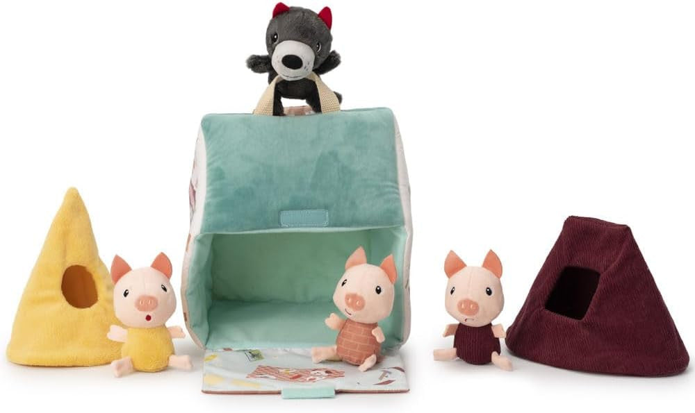 La casa del Lobo y los Tres Cerditos - Lilliputiens 83490