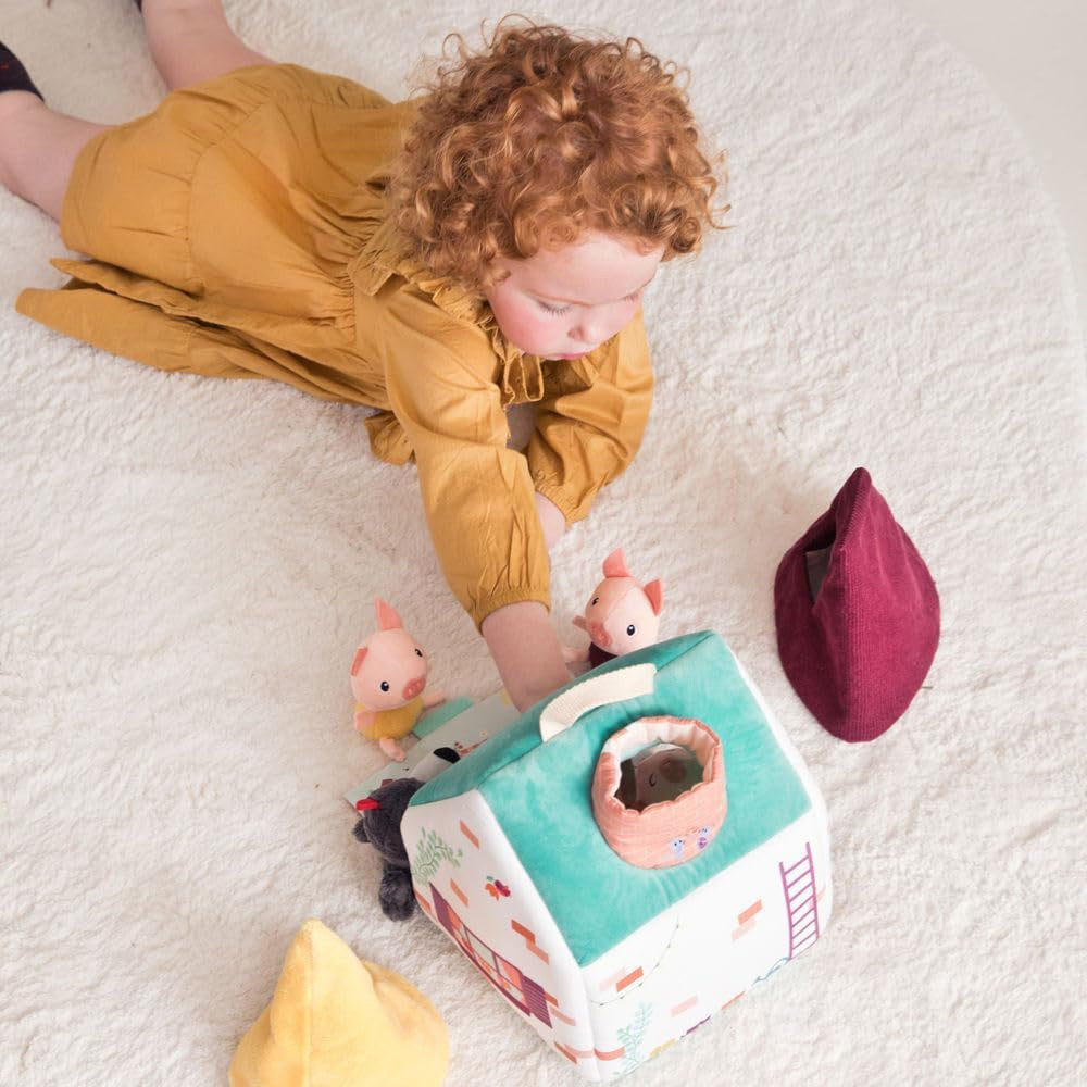 La casa del Lobo y los Tres Cerditos - Lilliputiens 83490