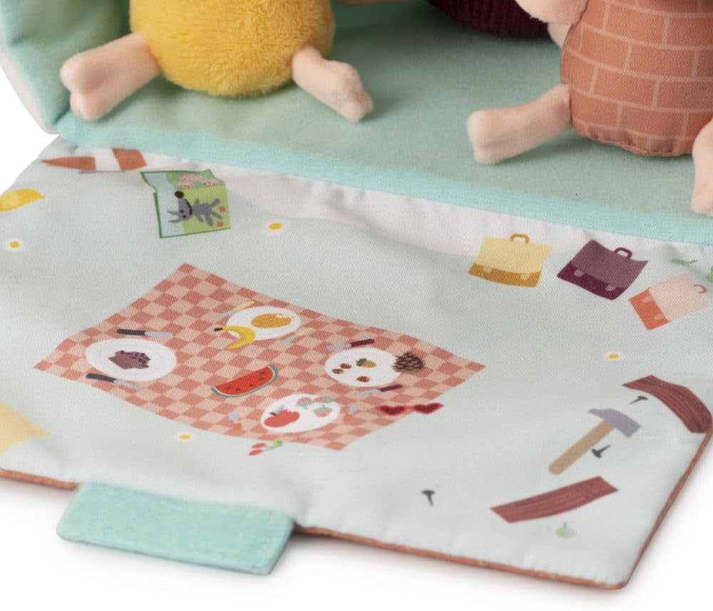 La casa del Lobo y los Tres Cerditos - Lilliputiens 83490