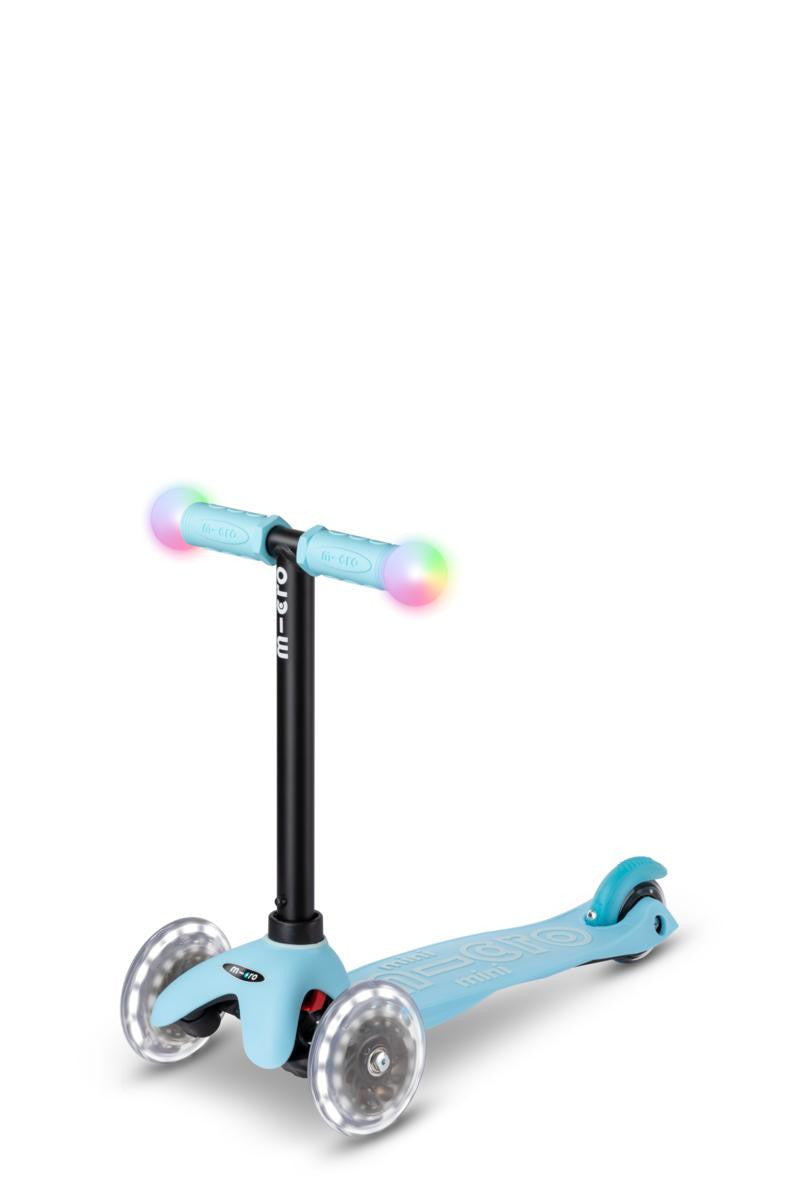 Micro nini2grow deluxe magic LED blue progressive scooter for ages 1-6 - Micro MMD358