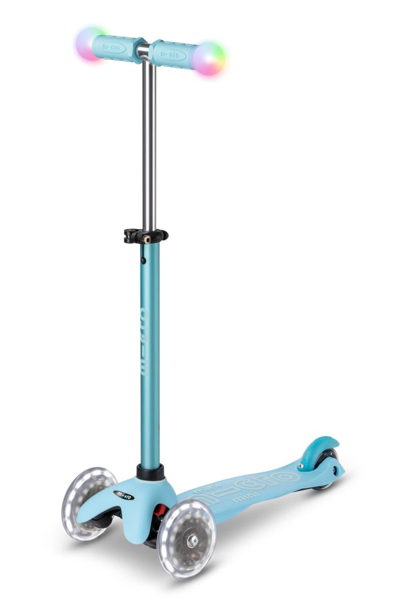 Micro nini2grow deluxe magic LED blue progressive scooter for ages 1-6 - Micro MMD358