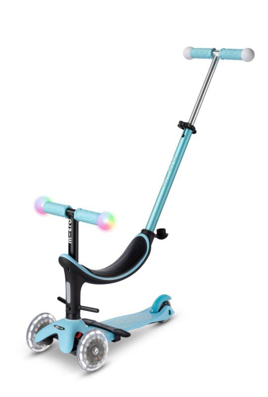 Micro nini2grow deluxe magic LED blue progressive scooter for ages 1-6 - Micro MMD358