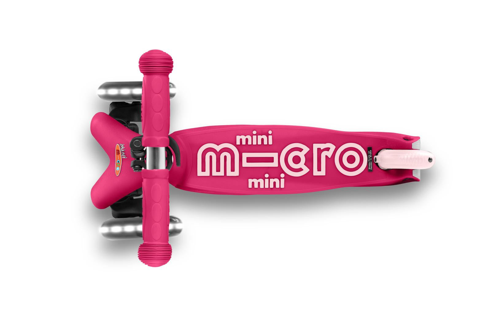 Patinete Micro Mini Deluxe Led Rosa - Micro MMD075