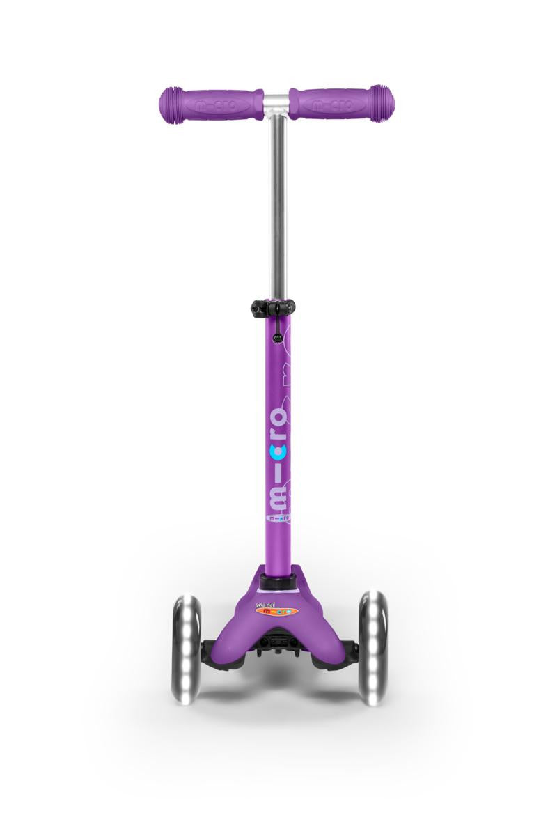 Patinete Micro Mini Deluxe Led Lila - Micro MMD141