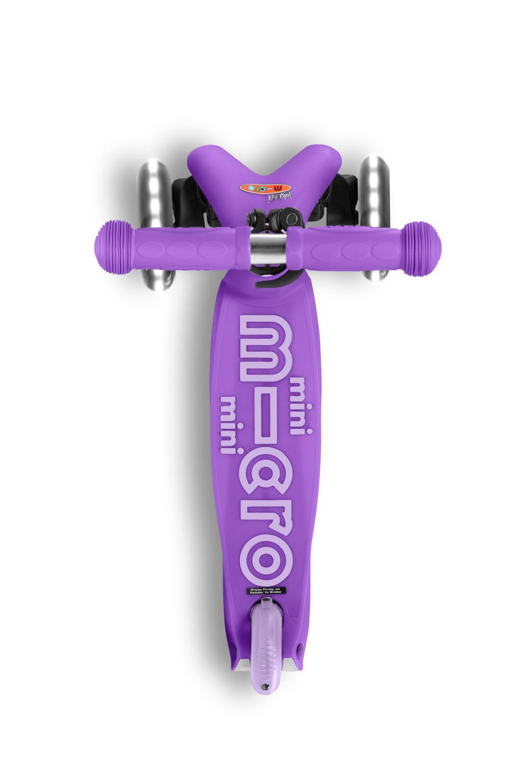 Patinete Micro Mini Deluxe Led Lila - Micro MMD141