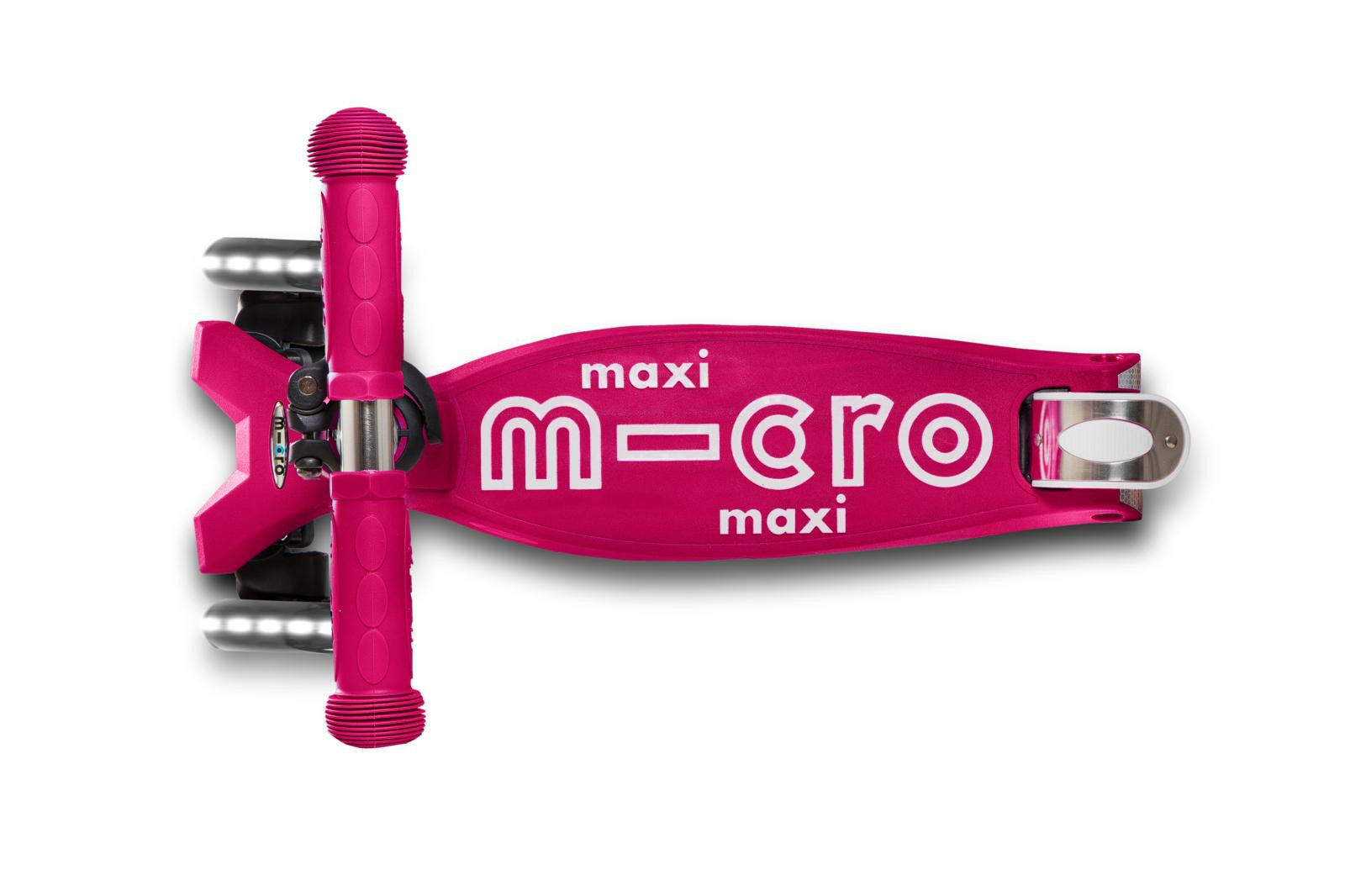 Patinete maxi deluxe, luces led,niños 5-12 años,color Rosa - Micro MMD077