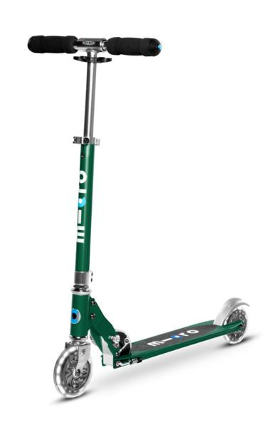 Patinete Micro Sprite Verde Forest Led Plegable y Regulable en altura - Micro SA0208