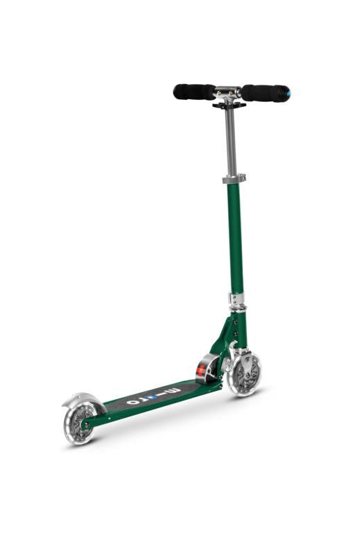 Patinete Micro Sprite Verde Forest Led Plegable y Regulable en altura - Micro SA0208