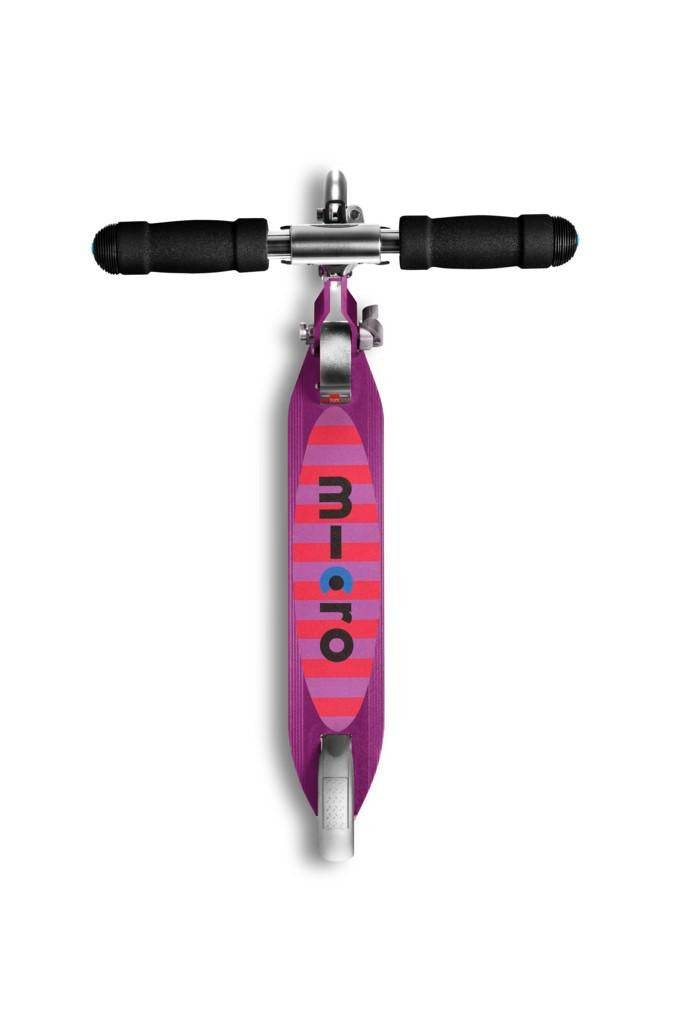 Patinete Micro Sprite Lila Stripe Plegable y Regulable en altura - Micro SA0219
