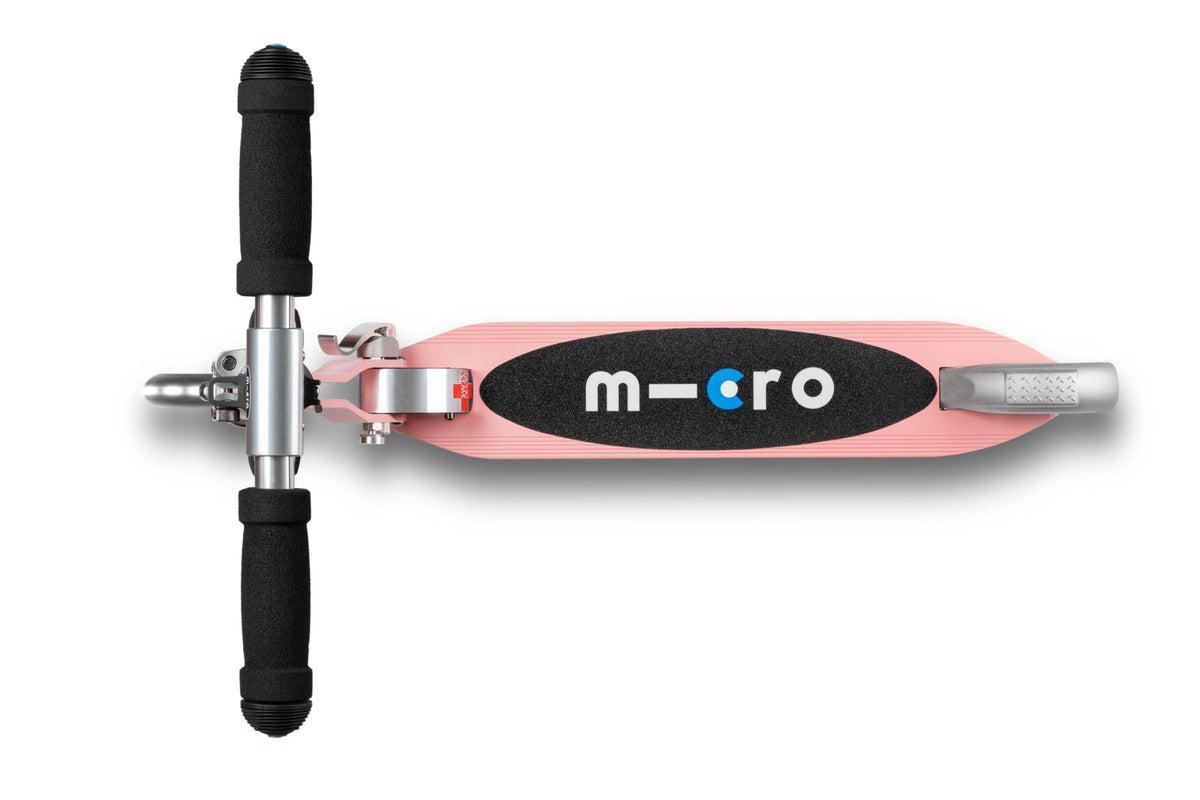 Patinete Micro Rosa pastel Forest Led Plegable y Regulable en altura - Micro SA0235