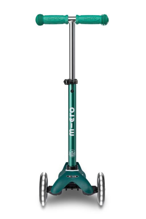 Patinete Micro Mini Deluxe Eco Verde Led  - Micro MMD164