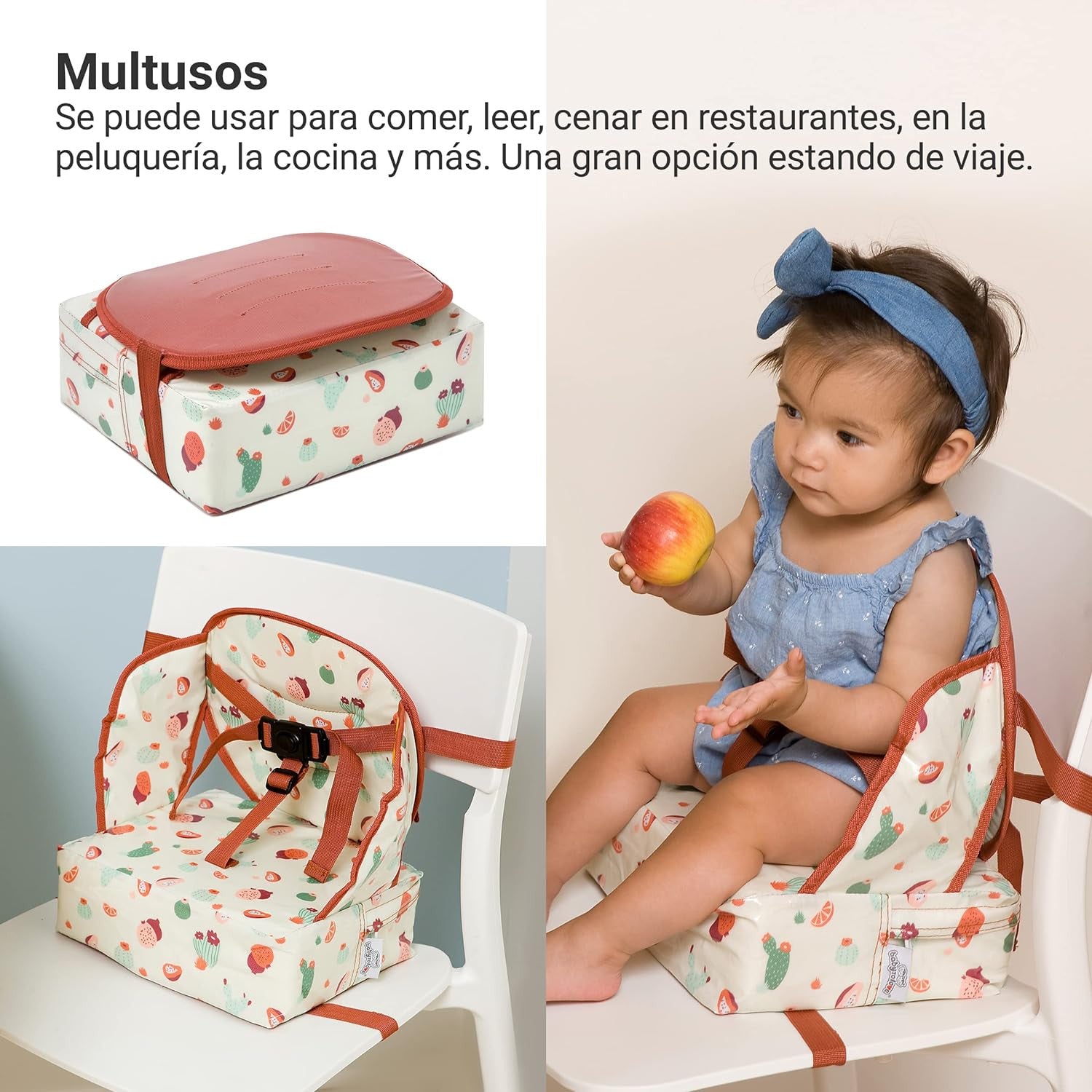 Silla elevadora para bebe Easy UP Cactus Garden - BabyToLove 304119