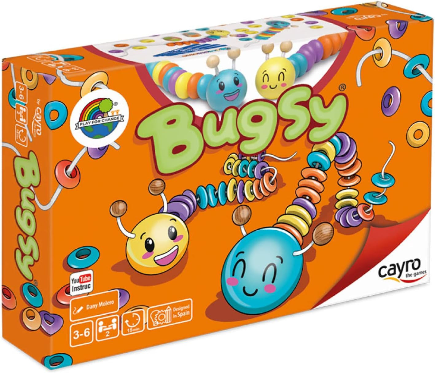 Juego educativo para aprender a sumar y restar Bugsy - Cayro 165