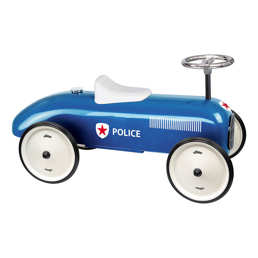 Correpasillos de Metal Vintage coche de Policía - Vilac 1043