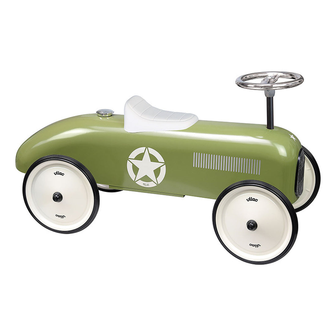 Correpasillos de Metal Vintage coche de Policía - Vilac 1044