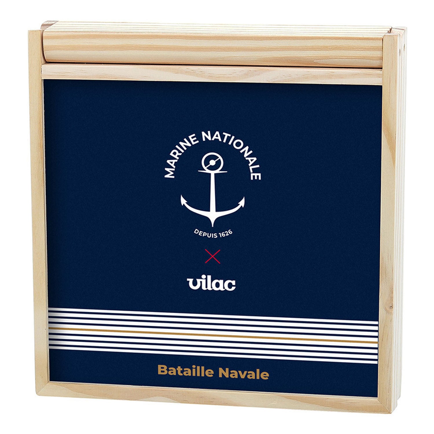 Juego de mesa educativo Hundir La Flota Armada Francesa- Vilac 9307