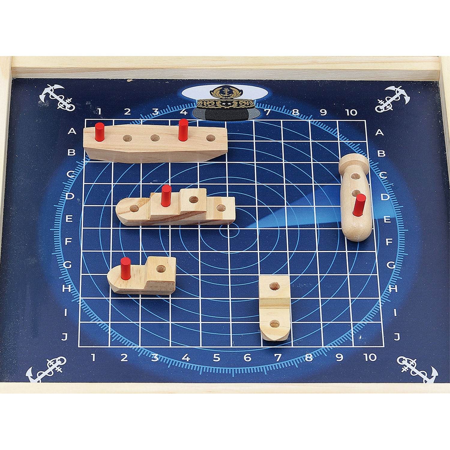 Juego de mesa educativo Hundir La Flota Armada Francesa- Vilac 9307