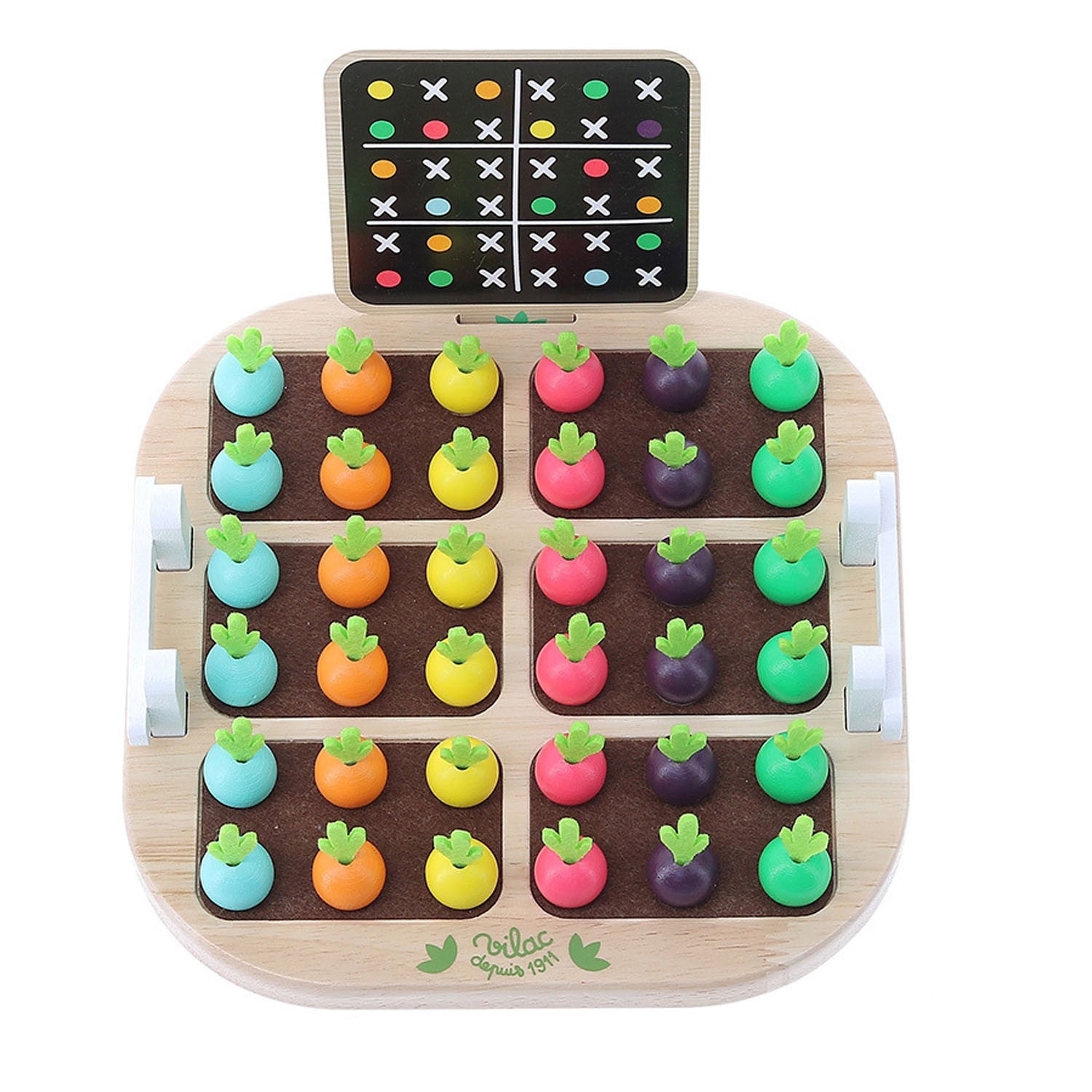 Juego de Mesa Educativo Sudoku de Verduras - Vilac 2157