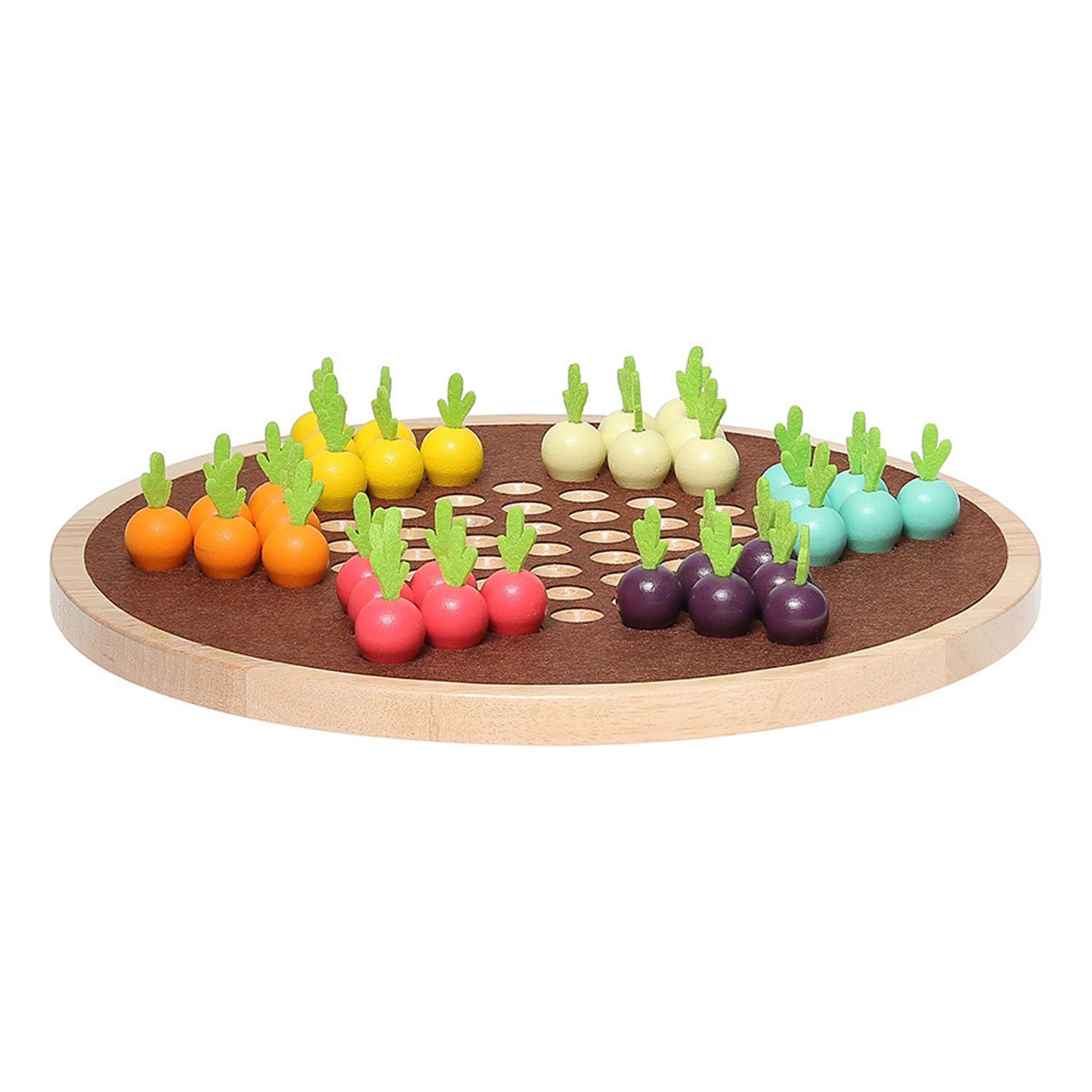 Juego de mesa Damas Chinas Cruzando el Huerto - Día de Cosecha - Vilac 2165