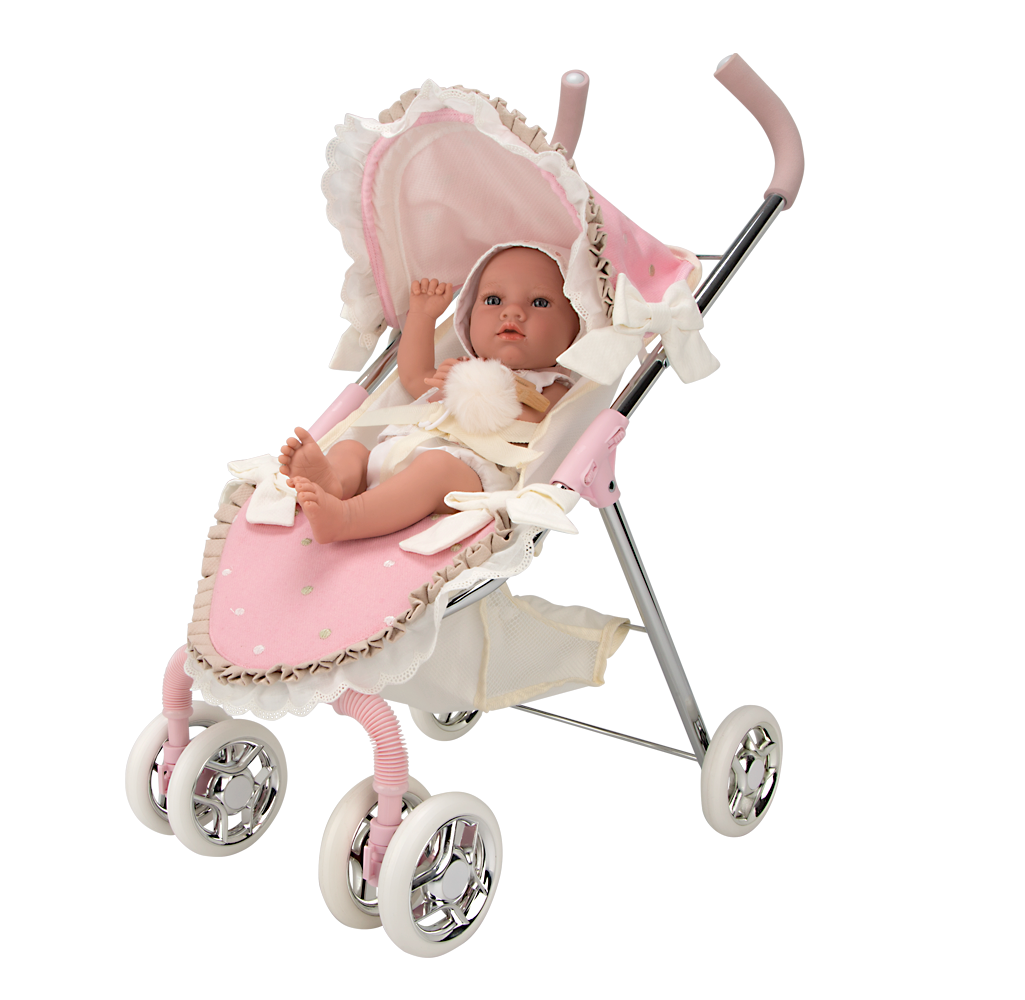Reborn Paris Stroller - Arias Dolls 40823