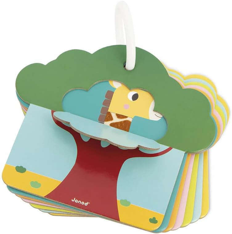 Tarjetas Táctiles de animales La Sabana - Janod J02694