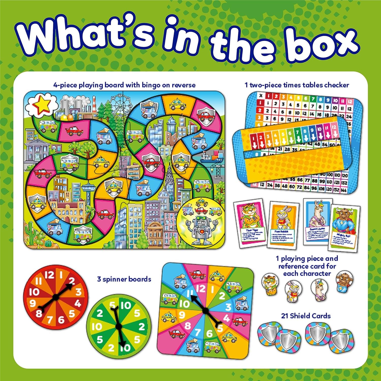 Juego Tablas de Multiplicar Times Tables Heroes - Orchard Toys