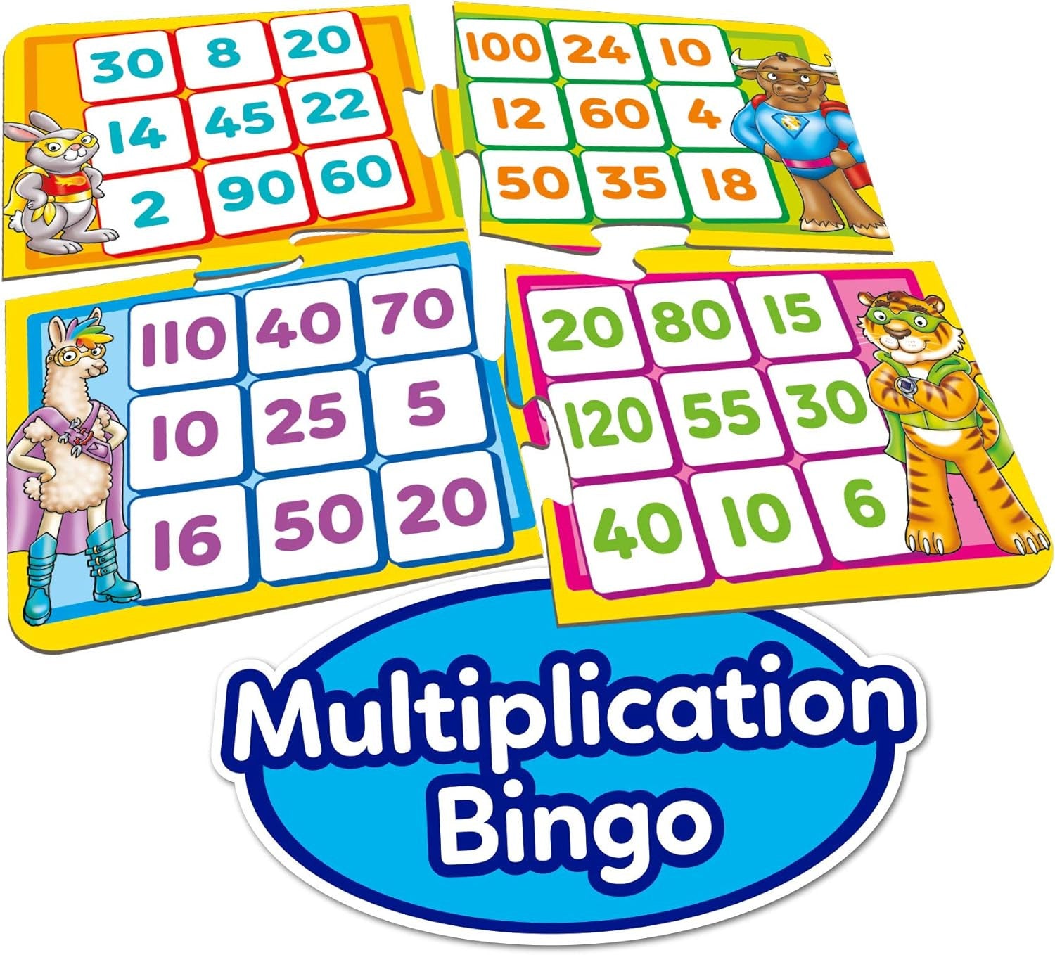 Juego Tablas de Multiplicar Times Tables Heroes - Orchard Toys