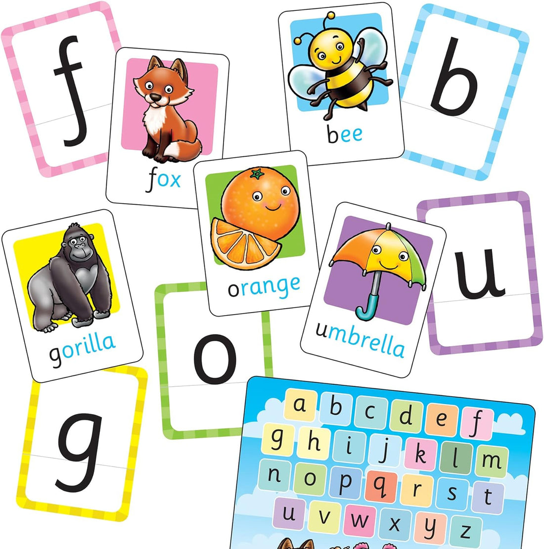 Juego educativo Alfabeto Flashcards - Orchard Toys
