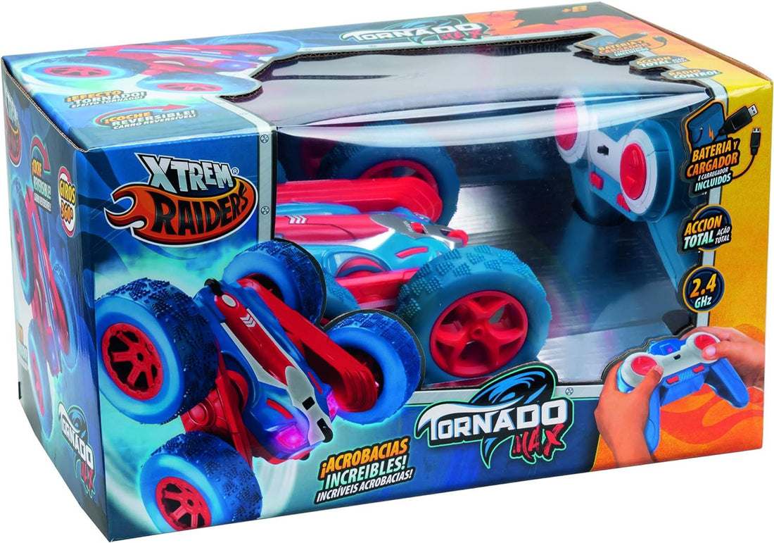 Coche Teledirigido Tornado Max - XTREM Raiders - World Brands