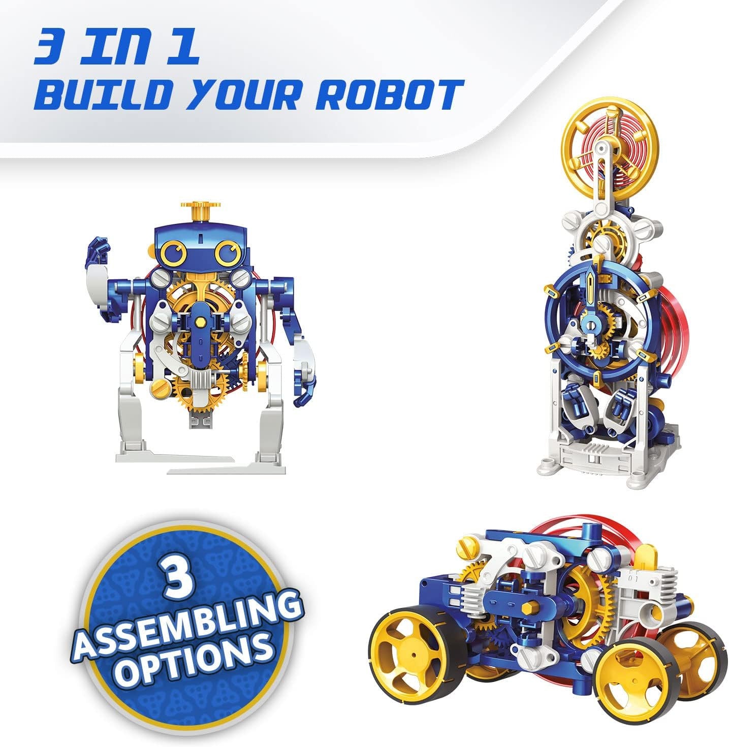 Robot para construir 3 en 1 - Xtrem Bots - World Brands XT380326