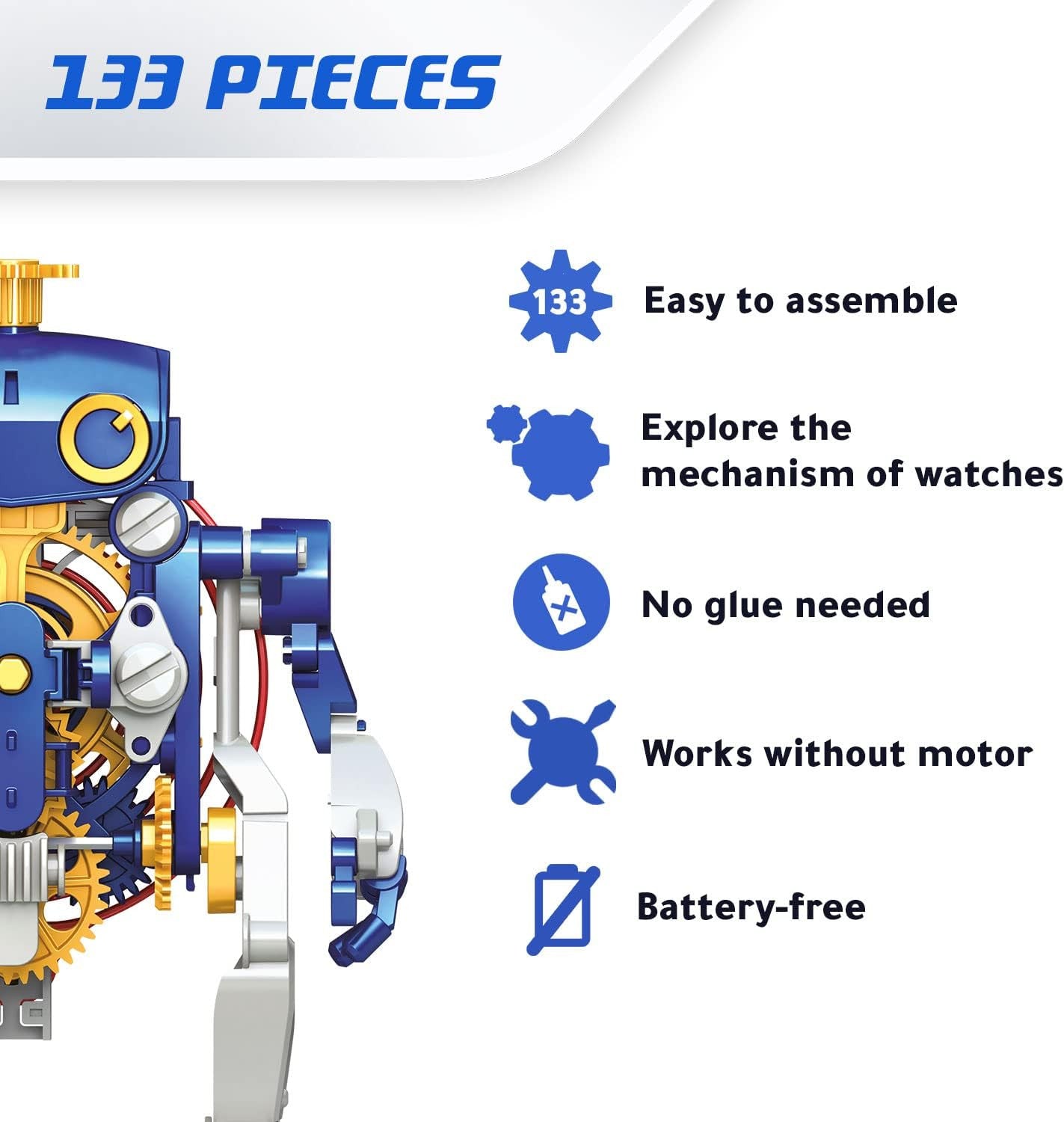 Robot para construir 3 en 1 - Xtrem Bots - World Brands XT380326