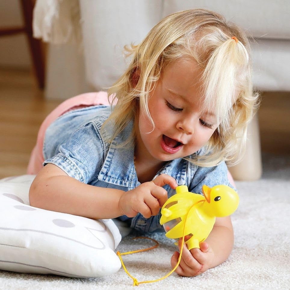 Juego de Motricidad Mi Pato para tirar y cuentas - Lalaboom BL330