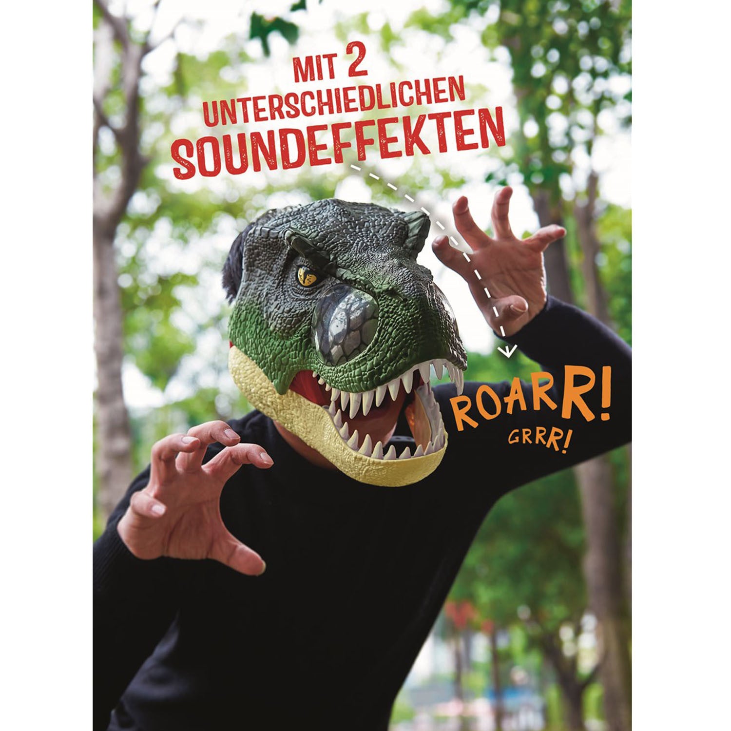 Máscara de T-Rex con sonido y luces - Die Spiegelburg 21925