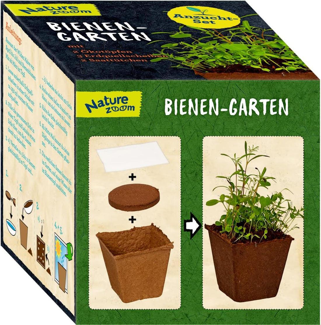 Kit Cultivo de Semillas de Flores - Nature Zoom 18698