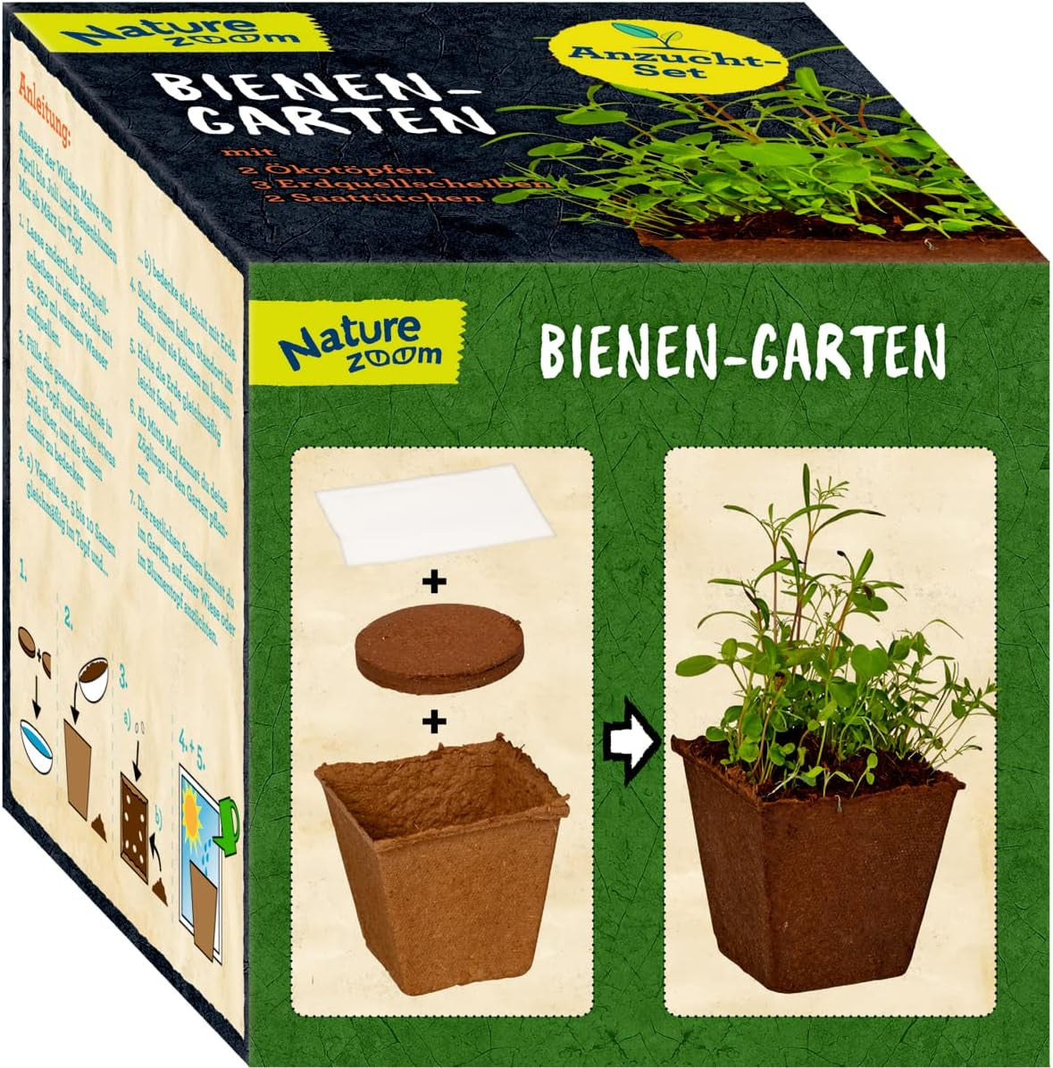 Kit Cultivo de Semillas de Flores - Nature Zoom 18698