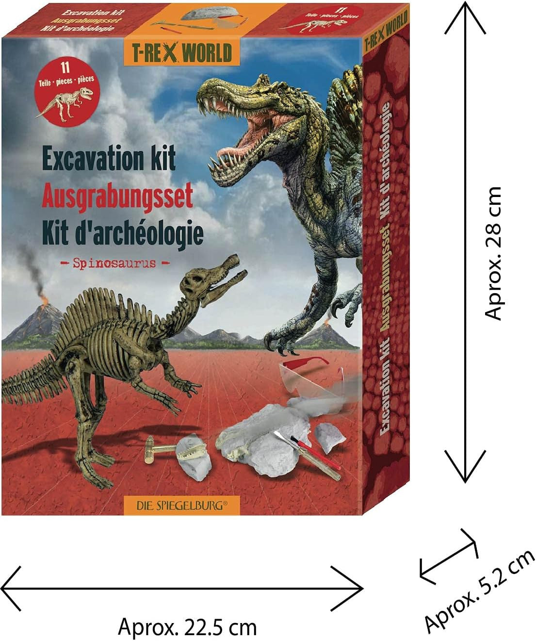 Set de Excavación Spinosaurios T-Rex World - Die Spiegelburg 16139