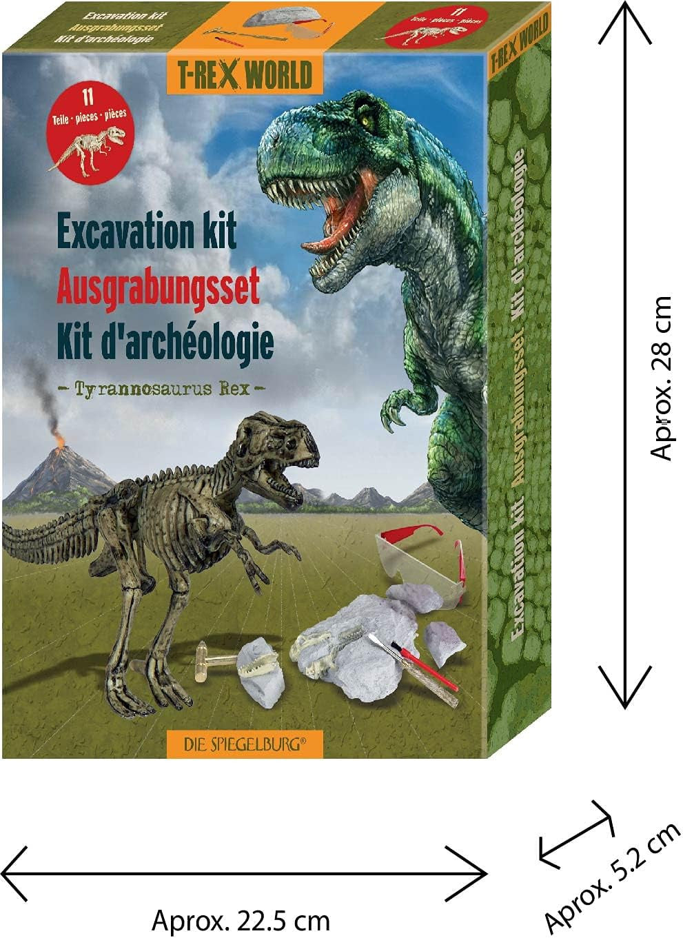 Set de Excavación Dinosaurio T-Rex T-Rex Wordl - Die Spiegelburg