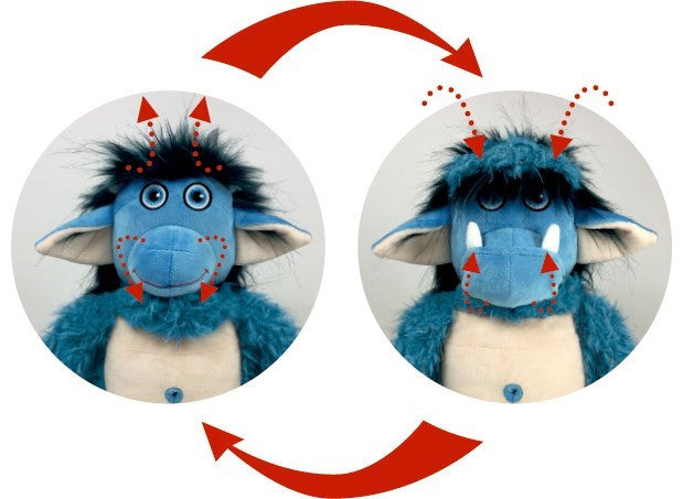 De Bromtrol - Peluche Trolls Suave y Cariñoso - Juguete para Niños - Decoración Infantil, 31 cm - Spiegelburg 15243