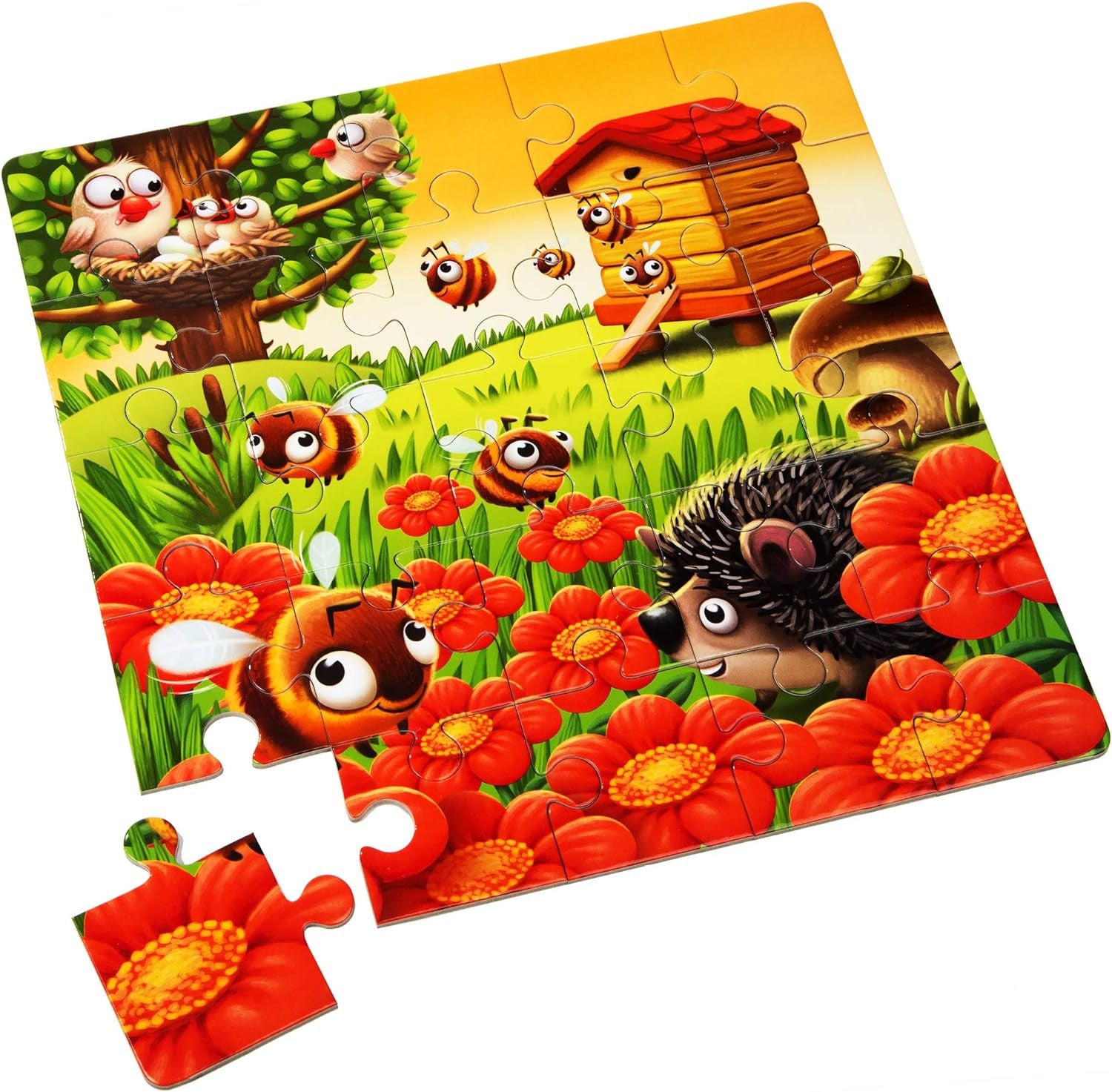 Puzzles 3 en 1 animales favoritos - cubika 12985
