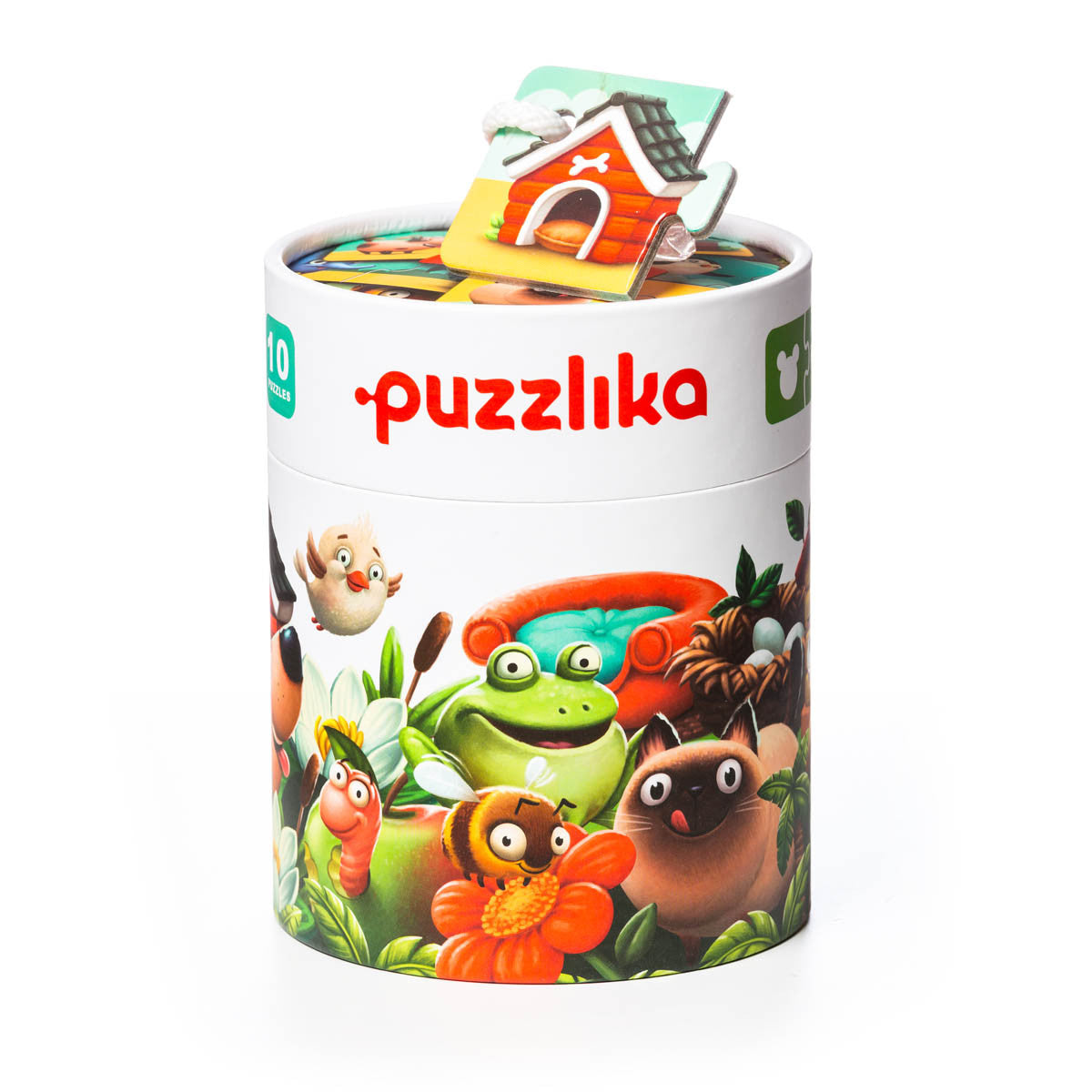 Puzzles infantiles my home - 10 puzzles de 2 piezas cada uno  - cubika 13074